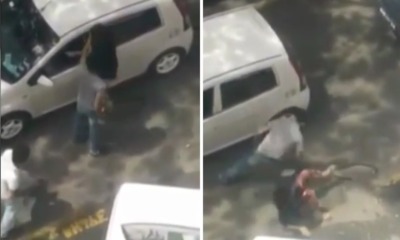 Man Beats Up Wife Outside Kota Kinabalu Airport Caught on Video - World Of Buzz