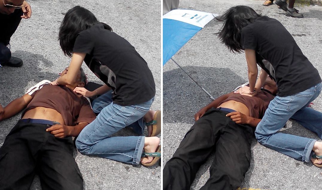 Heroic UTAR Girl's Effort To Help Stranger Touch Malaysian Hearts - World Of Buzz
