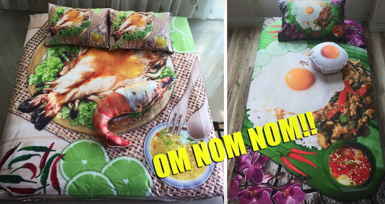 food bed sheets