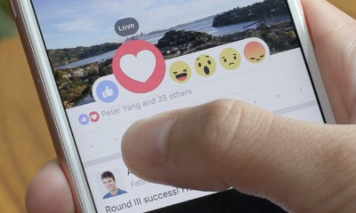 facebook reactions