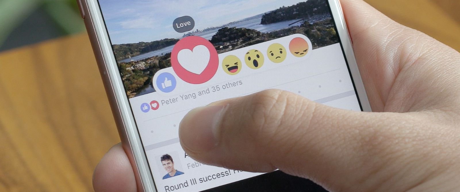 facebook reactions