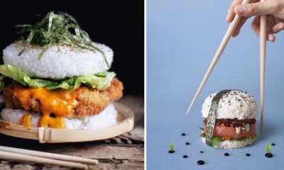 Sushi Burgers Are Sweeping The Internet And Everyone Wants A Piece of It - World Of Buzz 14