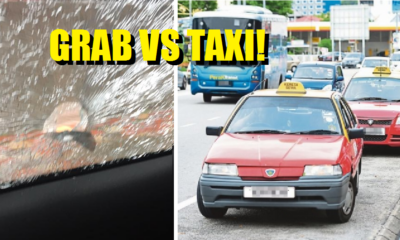 Angry Taxi Drivers Strike Again in KL Area, Hurting GrabCar Passenger - World Of Buzz