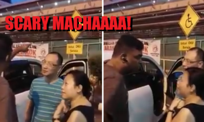 Video of Malaysian Man Scolding SIngaporean Couple For Parking in Handicapped Spot Goes Viral - World Of Buzz 1