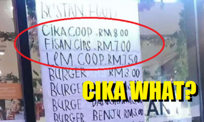 Malaysian University Spotted Selling "Cika Coop" and "Fisan Cips" - World Of Buzz