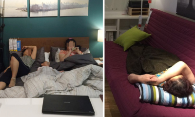 Chinese Folks to Head to IKEA For the Free Air-Conditioning, Even Sleeps on Furnitures - World Of Buzz