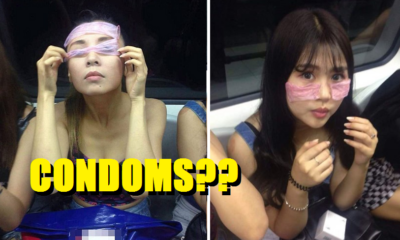 Chinese Models Rides Train with Condoms on Their Face for 'Beauty' - World Of Buzz 6
