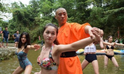 Girls train hard in Bikinis to become 'Goddess Lifeguards' - World Of Buzz 1