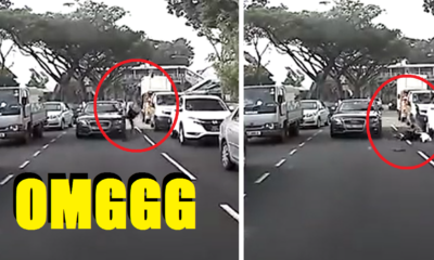 Jaywalker causes nasty accident and crumples to the ground - World Of Buzz