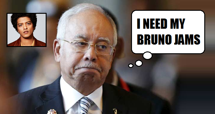 Najib: "I love Motown music", Reveals His Playlist of Bruno Mars and Stevie Wonder - World Of Buzz