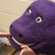Prank Gone Very Wrong when Teen Traps Herself in Huge Barney Head - World Of Buzz 2