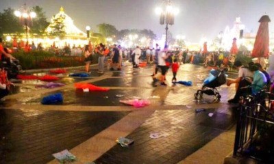 ShangHai Disneyland Literally Opened and Already Trashed by Chinese Tourists - World Of Buzz
