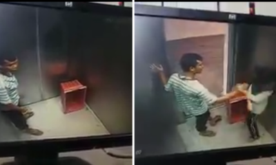 Sick Pervert Caught Molesting Malaysian Girl in Elevator - World Of Buzz