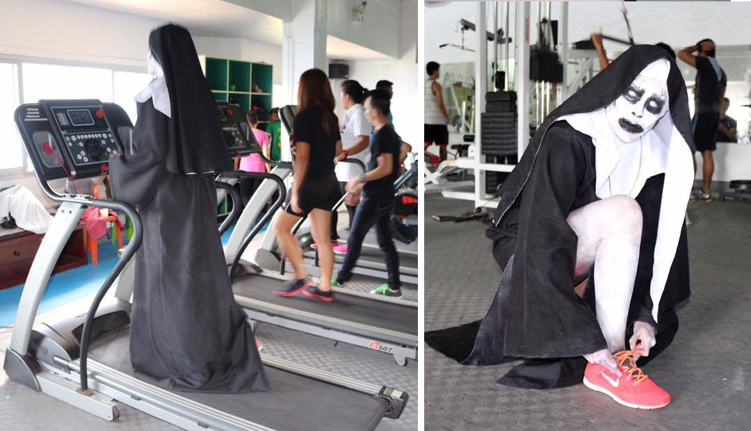 Valak from 'Conjuring 2' Spotted Working Out at the Gym - World Of Buzz