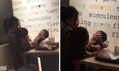 Woman at McDonalds Slaps and Stuffs Tissue into Child's Mouth to Stop her from Crying - World Of Buzz 3