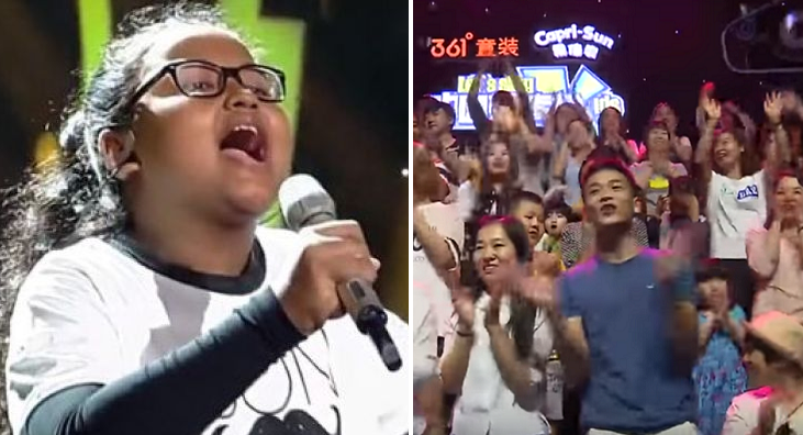 11 Year-Old Malay Girl Wins Hearts on Chinese Reality Show - World Of Buzz 1