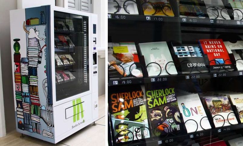 Book vending machines are now a thing in Singapore - World Of Buzz 5