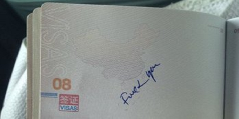 Chinese Woman's Passport had 'F*** You' Written by Vietnamese Custom Officers - World Of Buzz