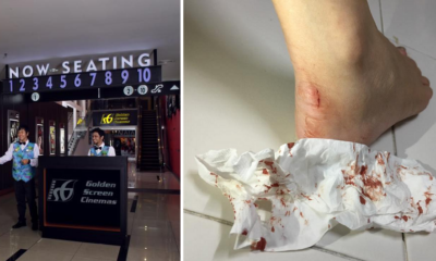 Moviegoer in GSC Malacca Receives Shock of His Life When His Foot Was Bitten By a Rat - World Of Buzz 1