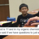 Adorable 11 Year Old Offers Chemistry Classmates To Email Him For Help But He Wins The Internet Over With Cuteness Instead - World Of Buzz