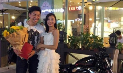 Girlfriend Pulls Of Dream Proposal To Her Boyfriend By Riding Up In A Harley And Offering A Property Deed - World Of Buzz