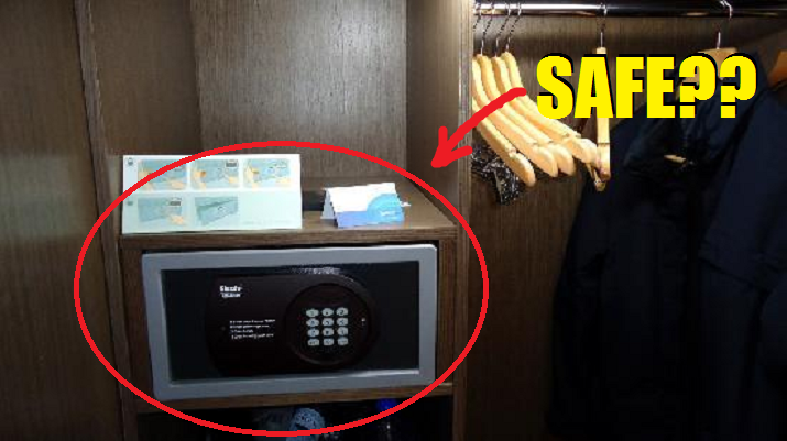 Hotel Safe not as "safe" as you'd think they are - World Of Buzz 4