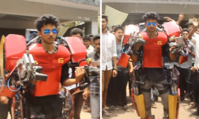 Indian Tony Stark creates Iron Man Suit - World Of Buzz 2