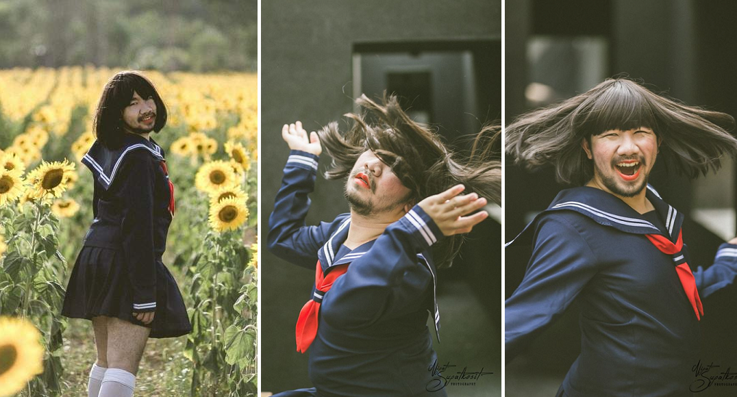 'Japanese Girl in Sunflower Field' Has The Internet Is Going Wild and It's Hilariously Amazing! - World Of Buzz 12