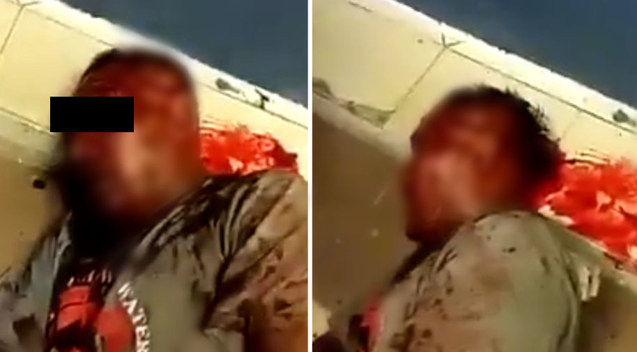 Robber with Parang Beaten to a Bloody mess in an Attempted Robbery - World Of Buzz