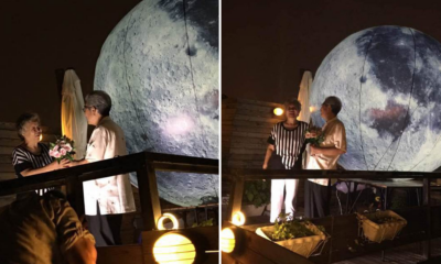 Chinese Grandfather brought the moon for his wife to celebrate Mid-Autumn Festival - World Of Buzz