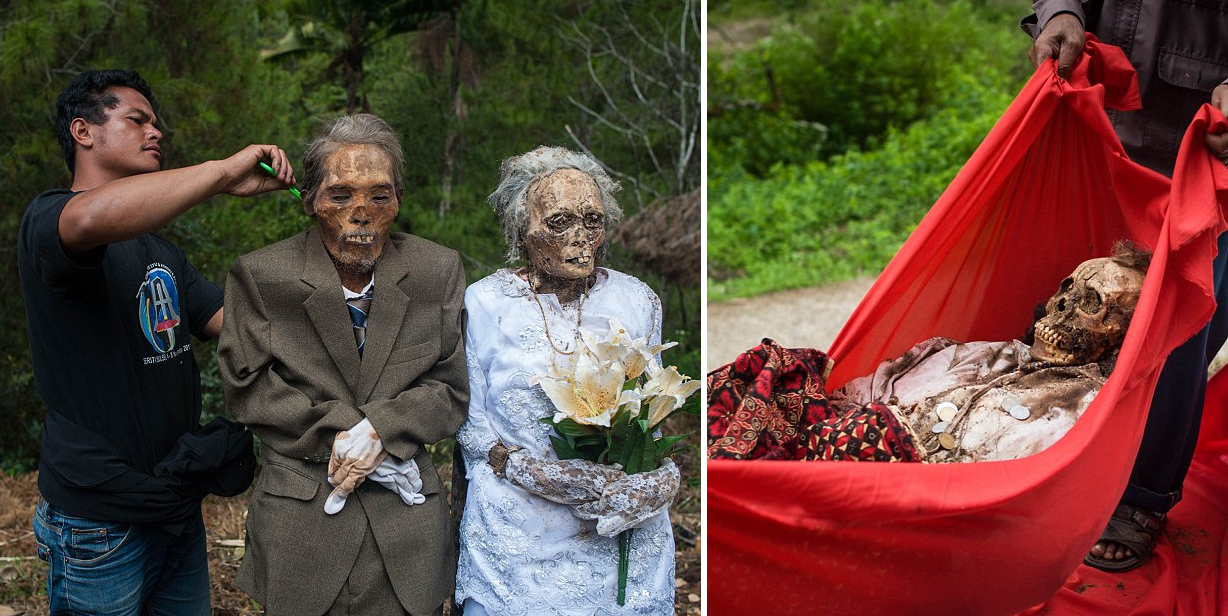 Ma'nene Festival: A creepy ritual where dead relatives are dug up for a family picture every 3 years - World Of Buzz 11
