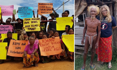 War In Malaysia! Orang Asli Activists Fight Loggers Who Invade Their "Ancestral Land" - World Of Buzz 8
