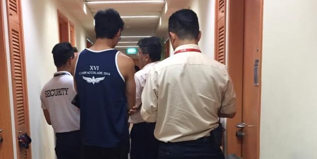 BREAKING: Singaporean Guy Suspected Of Secretly Taking Videos Of Dorm Guys While They Shower! - World Of Buzz