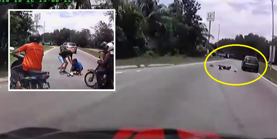 Heartless Honda CR-V Driver Runs Over Elder Lady And Speeds Off! - World Of Buzz