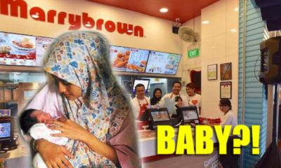 Malaysian Lady Gives Birth In A Fast-Food Restaurant! Netizens Amused! - World Of Buzz 1