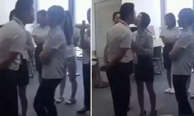 Man Kisses his FEMALE employees Everyday to Boost "Morale" - World Of Buzz 1