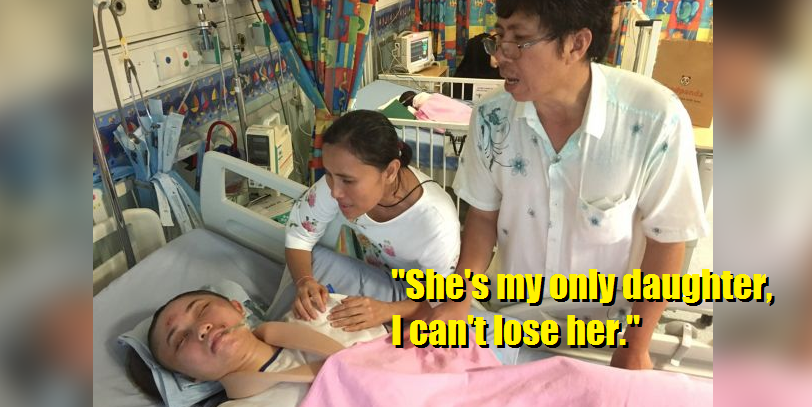 Thai Girl Fighting For Her Life In Singapore Hospital, Father In Debt To Pay For Her Bills - World Of Buzz