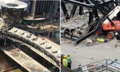 Bridge Near Mid Valley Megamall Collapsed, Several People Injured - World Of Buzz 2