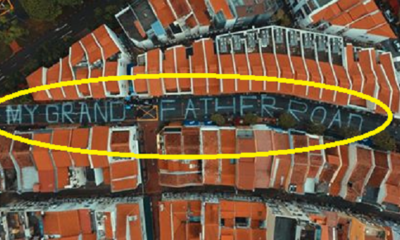 Crazy S'porean Lady Writes Gigantic "My Grandfather Road" on SG Road - World Of Buzz 3