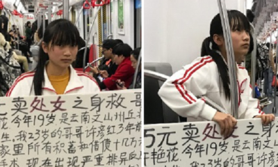 Desperate To Fund Brother's Cancer Treatment, Chinese Teen Tries To Sell Her Body - World Of Buzz 7