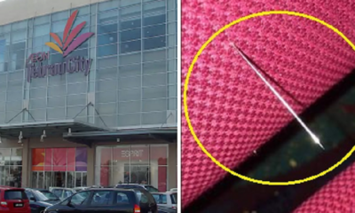 Malaysian Girl Shockingly Finds Long Needle Poking Out Of TGV Cinema's Seat - World Of Buzz
