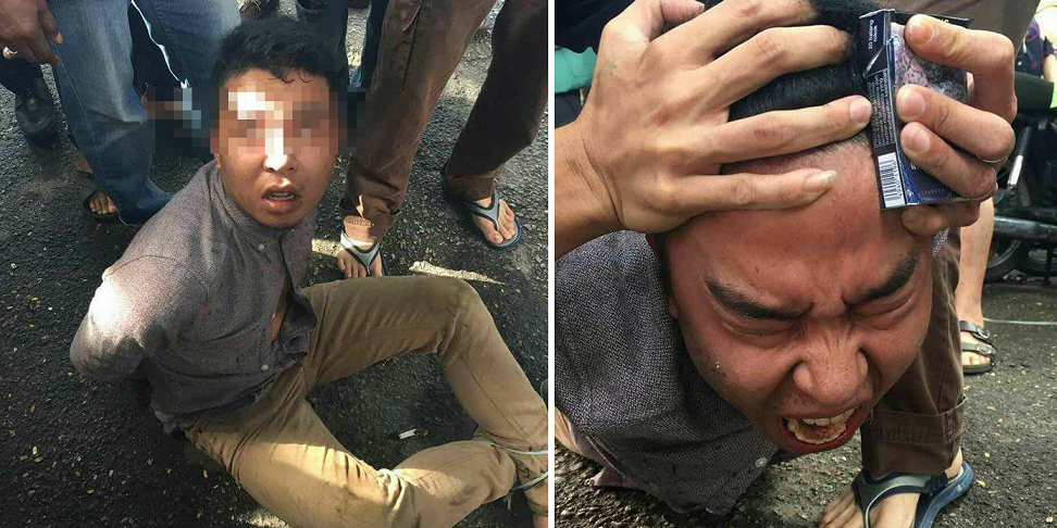 Rich Man Tries To Snatch Handbag, His Own Mother Throws Chair At Him - World Of Buzz 4