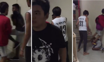 Secondary Students Viciously Bully One Kid, Even Jumped and Landed On His Leg - World Of Buzz