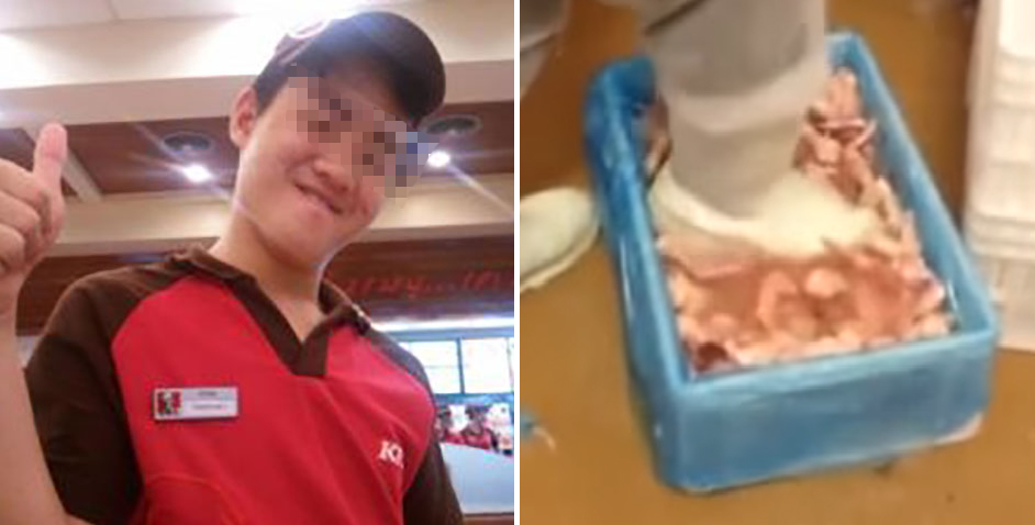 Shocking Truth Of The KFC Worker Stepping On Chicken Footage - World Of Buzz 10
