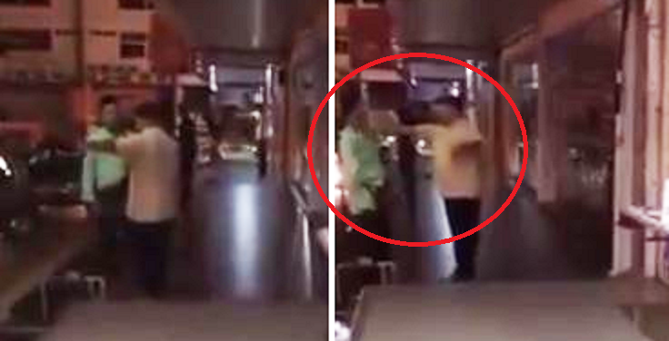 Tyrant Elder Man Yells At And Slaps Younger Man For Asking For Donations - World Of Buzz 9