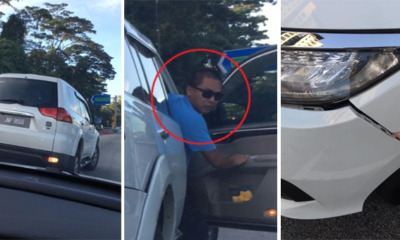 Angry Guy Reversed Into A Lady's Car In The Middle Of Road - World Of Buzz 9