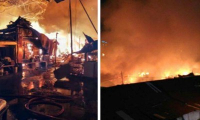 Catastophic Fire Breaks Out At Old Klang Road, Destroys 25 Homes - World Of Buzz