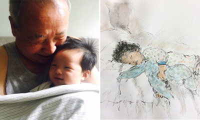 Grandpa Share Drawings On Instagram For Grandkids 17700km Away - World Of Buzz 5