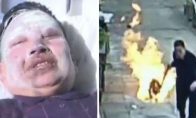Heroic Man Single-Handedly Saves His Neighbourhood from Exploding Gas Canister - World Of Buzz 2