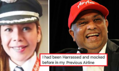 Lady Pilot Previously Mocked For Her Gender Sincerely Thanks Tony Fernandes - World Of Buzz 2